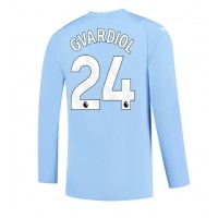 Manchester City Josko Gvardiol #24 Hemmatröja 2023-24 Långa ärmar